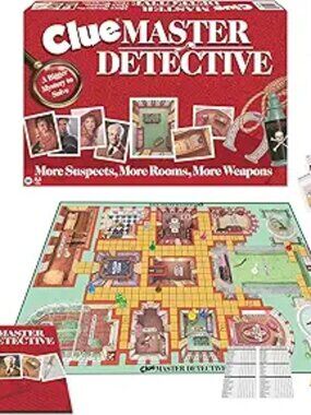 Clue Master Detective Super-Sized Game Winning Moves Hasbro 2021 - New Sealed